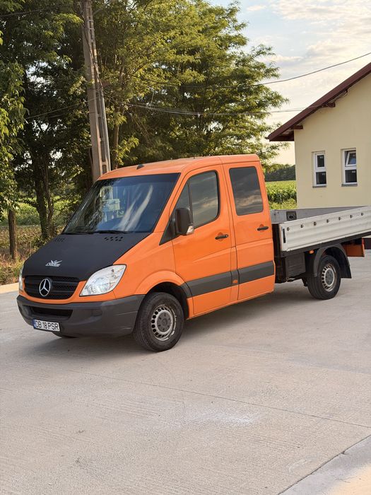 Mercedes Sprinter Doka 7 loc+ bena