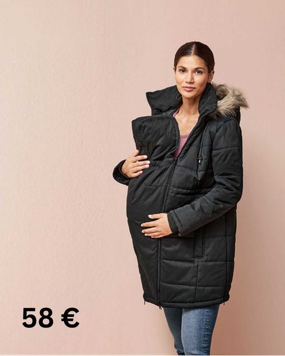 Якета и палта за бебеносе и бременни Bpc mama XS Bonprix