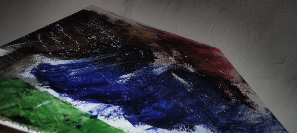 Tablou abstract (Puterea Cerului) dimensiune 30x23