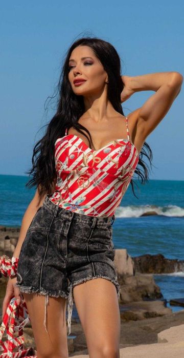 Дънкови панталонки Алеса / Alessa XS