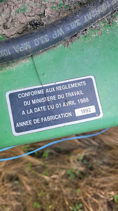 Presă baloți rotunzi mici John Deere 540