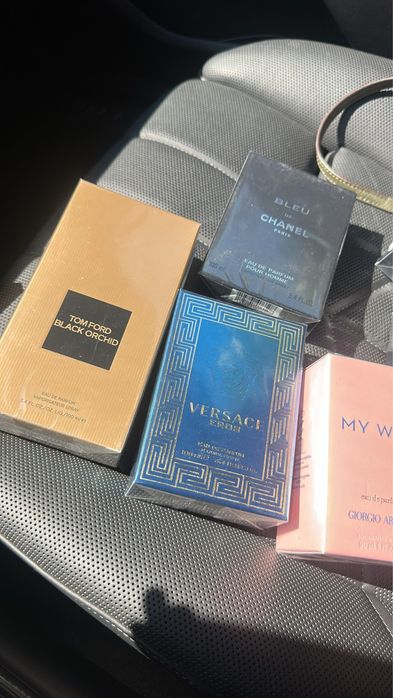 Tom Ford Black orchid+versace eros+bleu de channel+dior sauvage