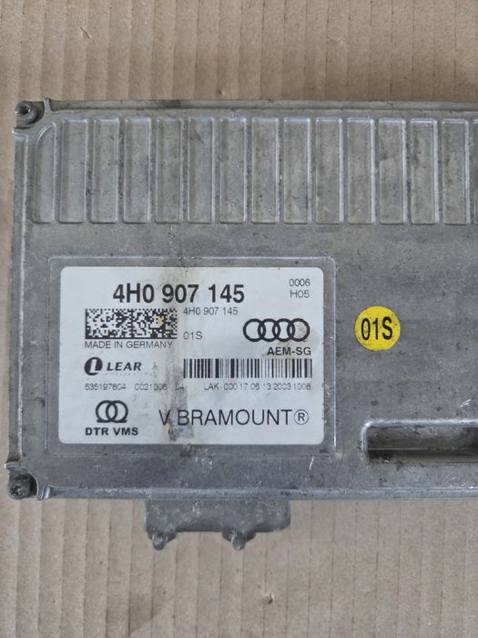 Unitate modul control suspensie Audi S6 C7 4.0 TFSI 4H0907145