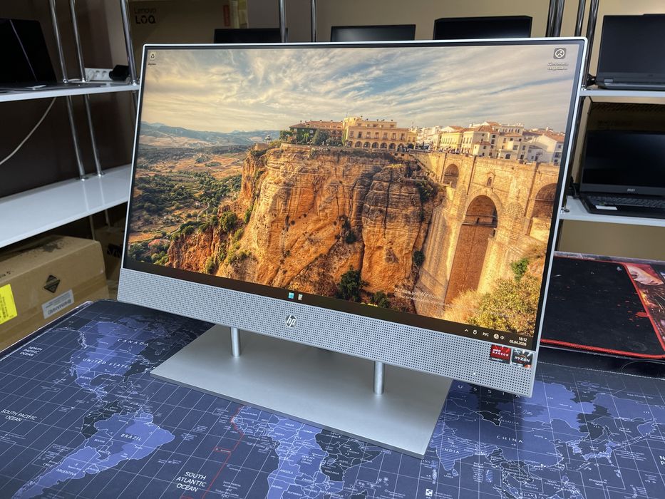 Моноблок HP AIO 24’ Ryzen 5-4500U/16Gb/SSD256Gb
