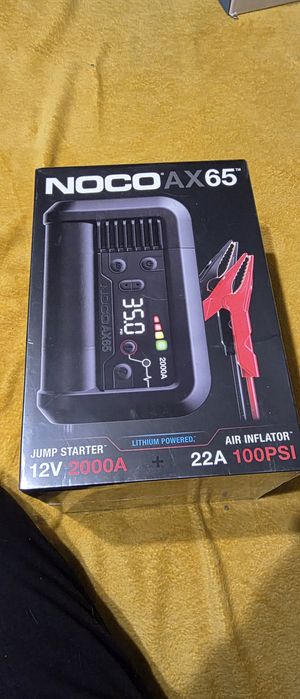 Noco Ax65 ( jump starter puternic si compresor auto) sigilat