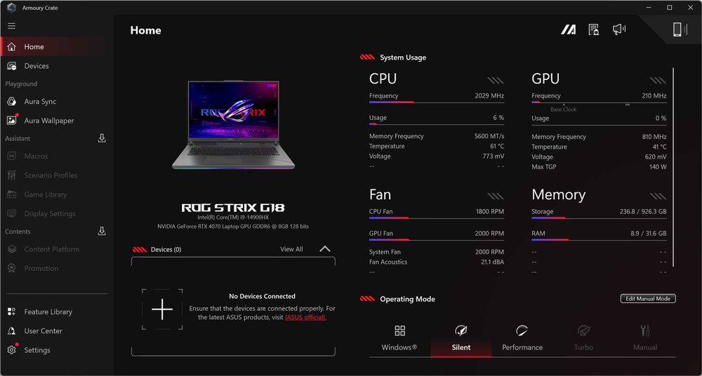 Laptop Аsus ROG Strix G18  G814 *СПЕШНО