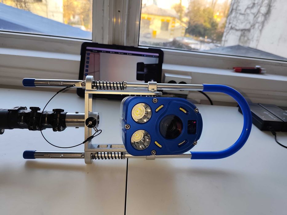 NOU camera de inspectie conducte 360 grade cu zoom 30X IP68