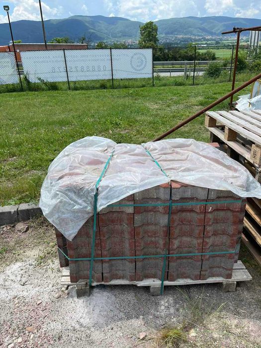 Паваж Бехатон /2Т/, 8см, цвят: червен