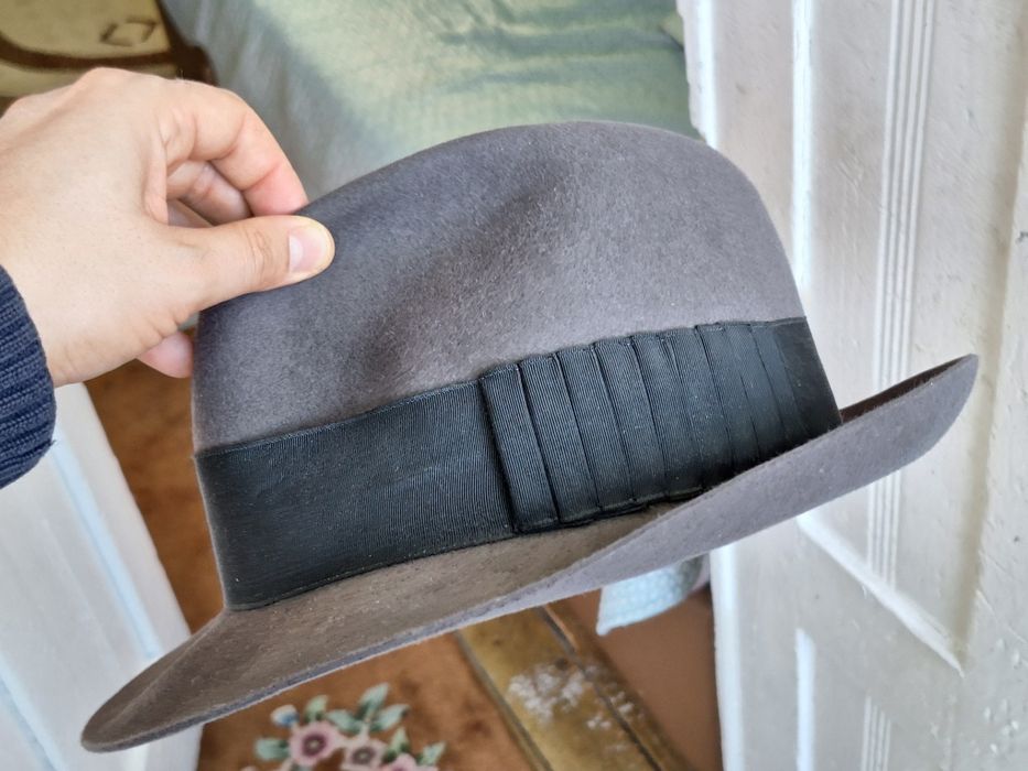 Pălărie bărbați Resistol Fedora, mărimea 59, 60