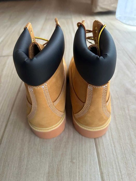 Ghete de iarna Timberland 6 Inch Waterproof Boot Wheat Nubuck