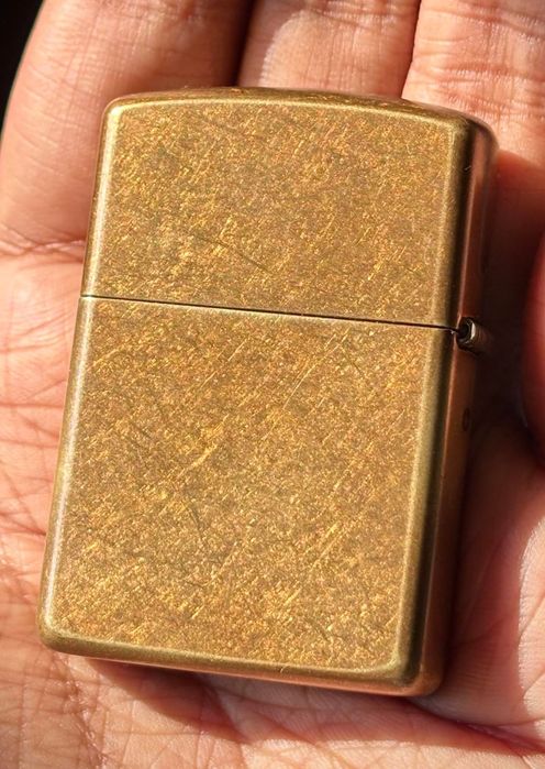 Оригинал Zippo латунь
