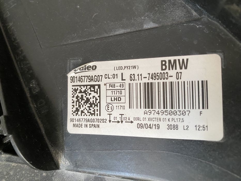 Far stanga full led Bmw X1 F48