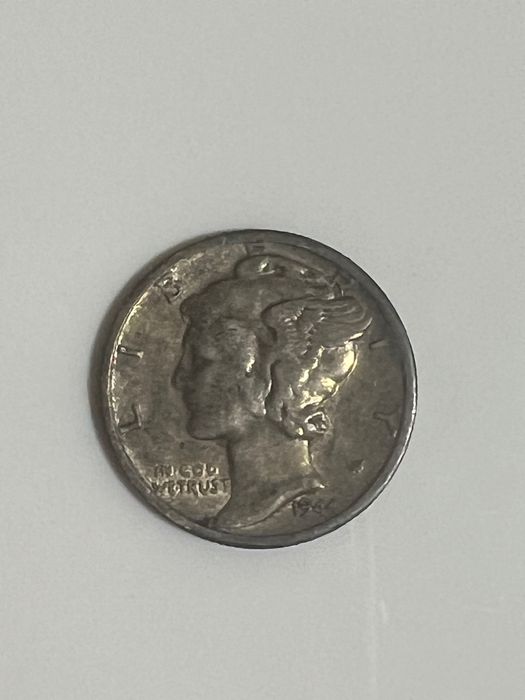 Mercury dime 1944 г серебро монета США