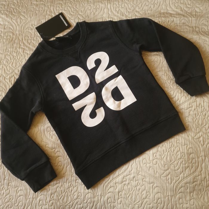 Детски черен екип DSQ2