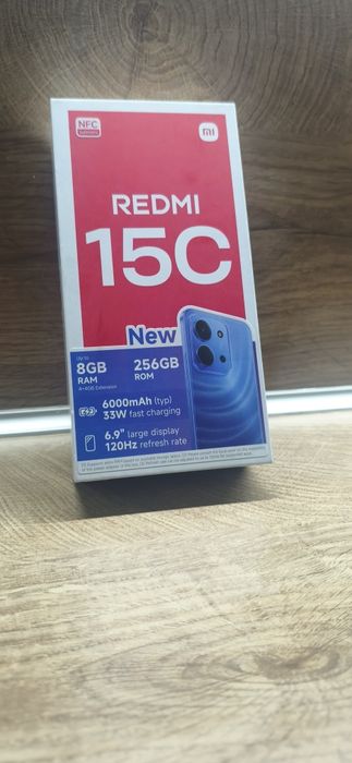 Xaomi Redmi 15 C 8GB Ram 256GB Rom, с 3 години гаранция!