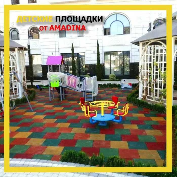 8 причин заказать резиновую плитку / брусчатку в Amadina