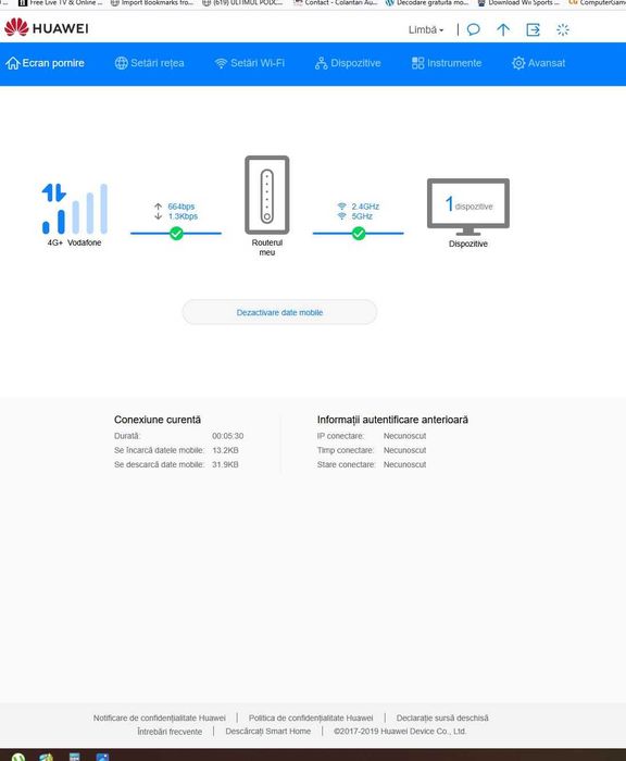Modem / Router 4G LTE Huawei B535-232 WiFi Dual-Band Gigabit 300Mbps