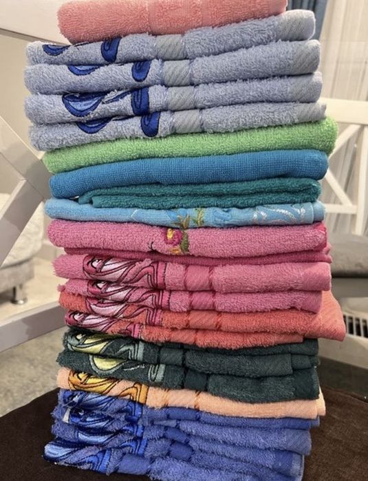 Полотенца лицевые (новые)