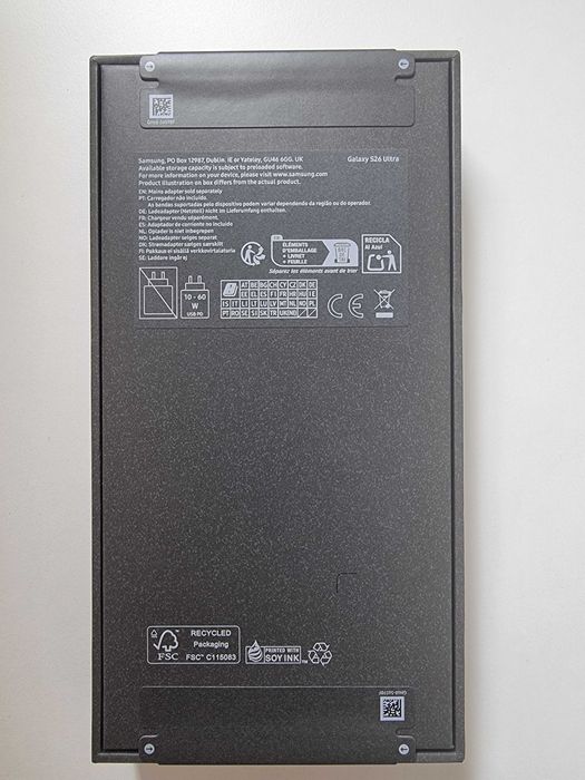 Samsung Galaxy S26 Ultra 512GB Black, SIGILAT!!!