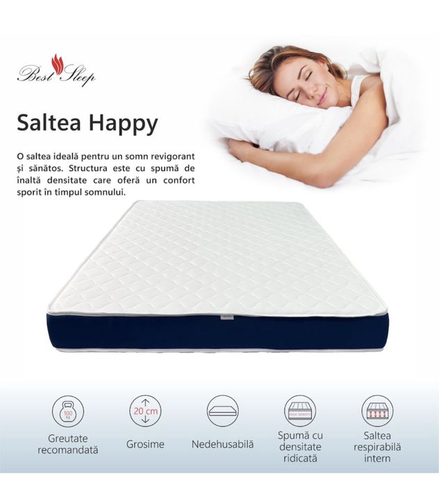 Saltea ferma noua Regie 140x200