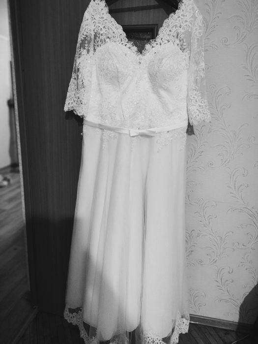 Продам свадебное платье, 50-56 размер