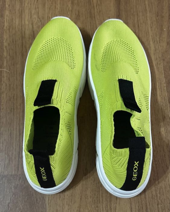 Pantofi Geox lime 39