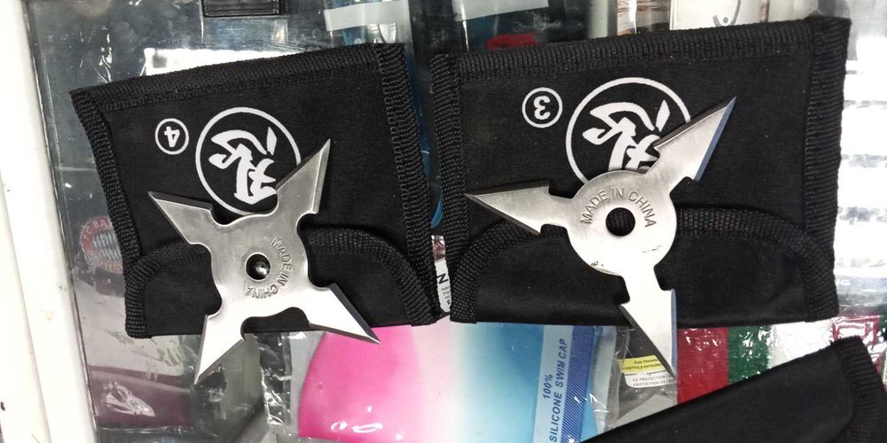 шурикени нови
с 4 и с 3 върха