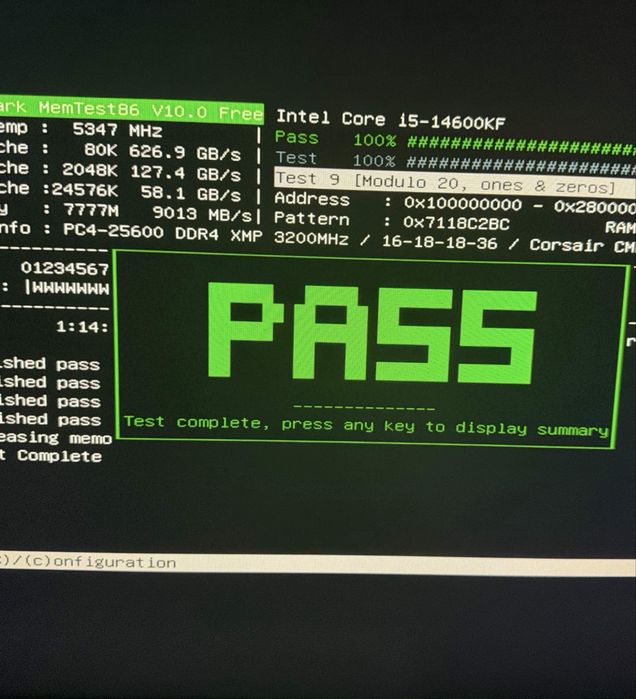 8GB DDR4-3200, Corsair Vengeance RGB Pro