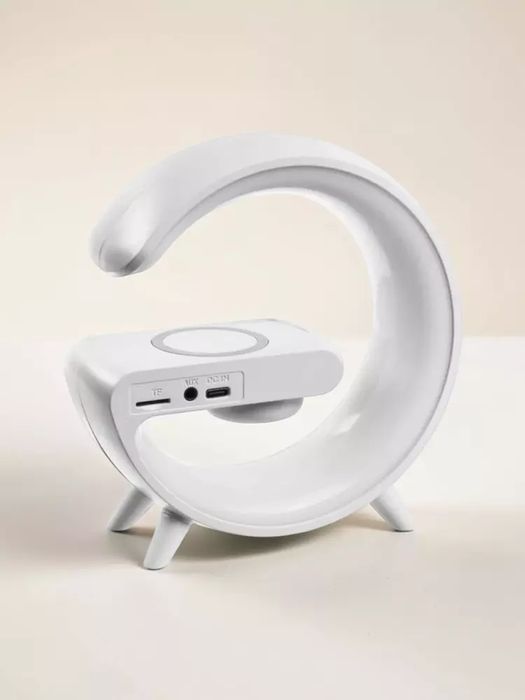 Tungi chiroq Smart Simsiz Zaryadlash Lampasi + Bluetooth karnayi bilan