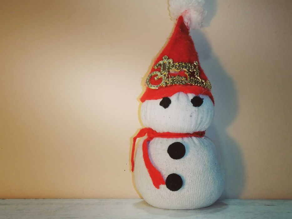 Ръчно изработена коледна декорация