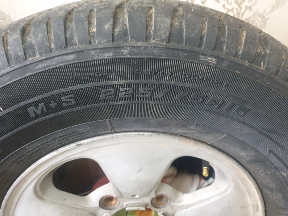 Продам титановый диск с резиной