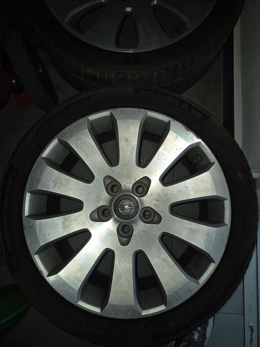 Anvelope vară +jante opel insignia A