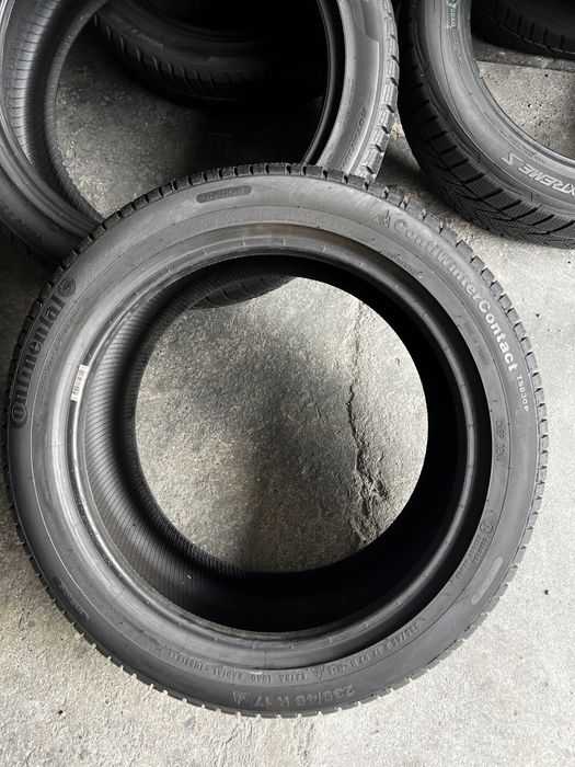 4 anvelope M+S 235/45/17 , Continental /Nexen , 7-9 mm