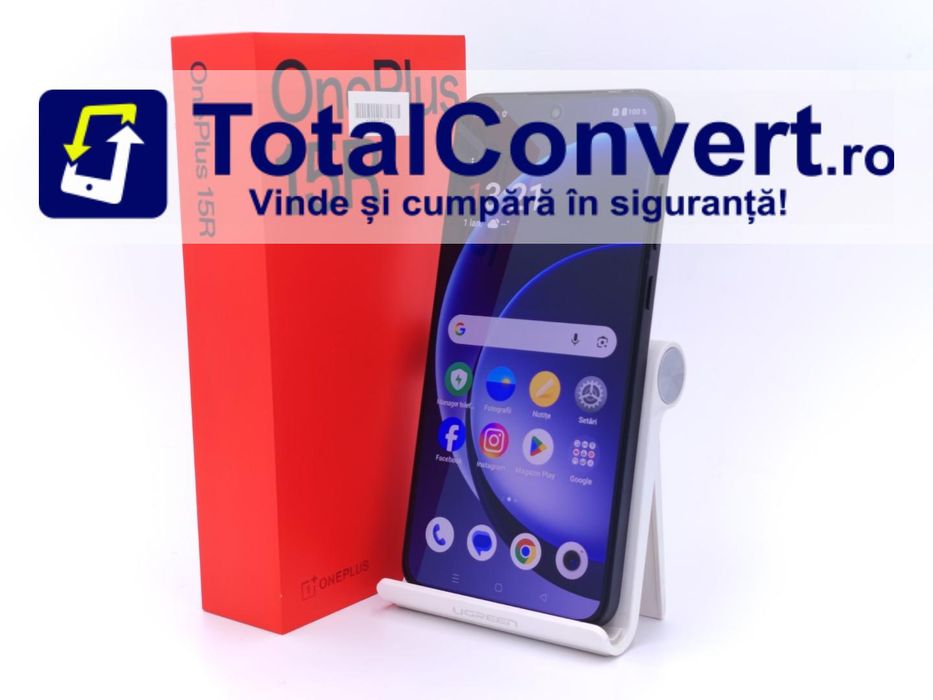 OnePlus 15R 512GB Charcoal Black 12GB Dual, Garantie 24 luni | #D92595