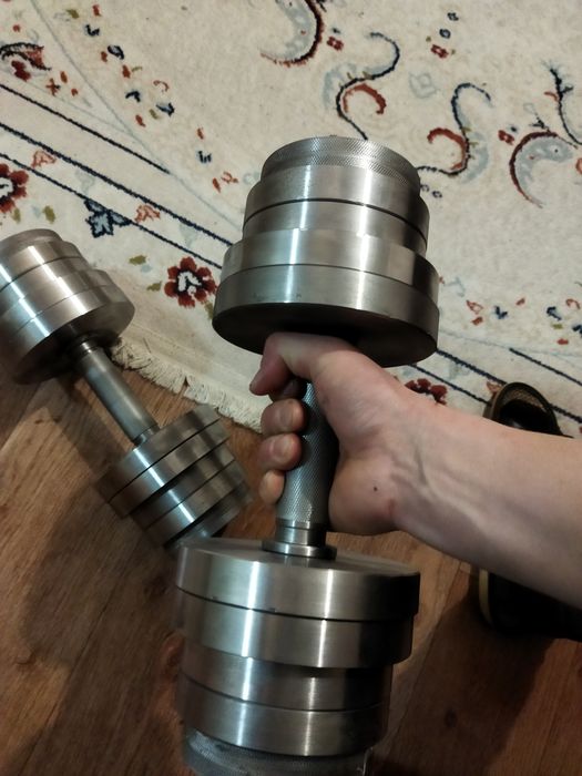 Гантели разборные