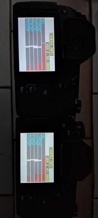 Se vând doua(2 body) camere foto Panasonic G9