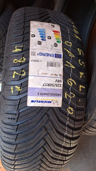 1бр. Нова Всесезонна 225/50/17 Michelin Cross Climate 2