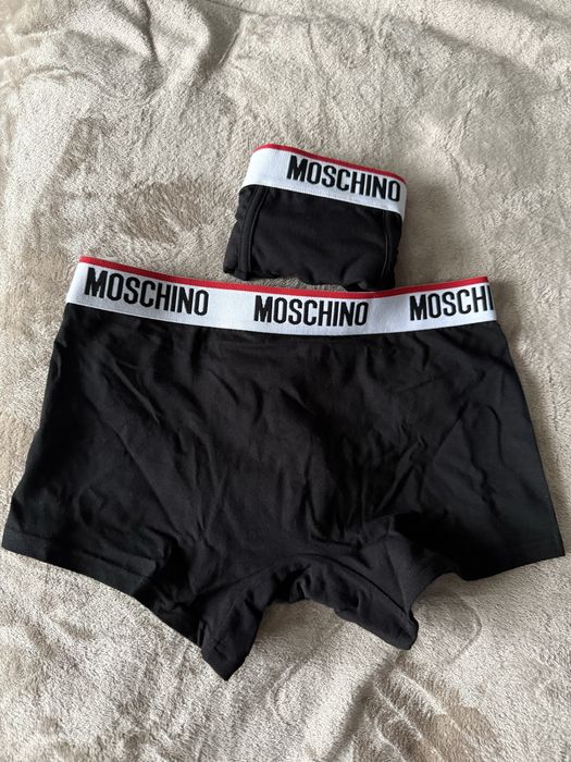Moschino set 2 boxeri negri marimea S noi
