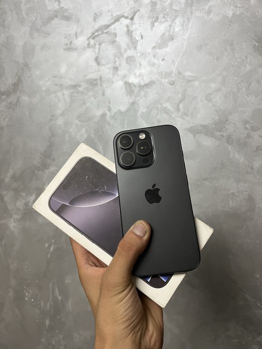 Iphone 16 pro Black  256Gb 88% holati yaxwi