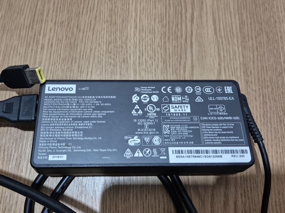 Încărcător 135W Lenovo Legion Y530
