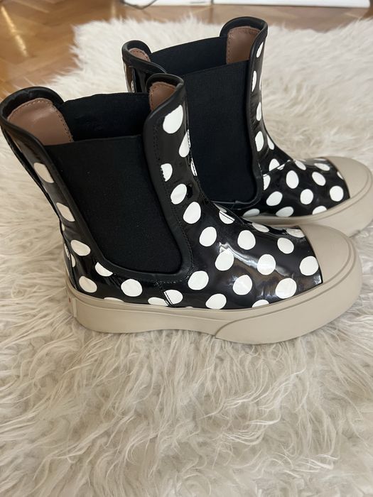 Боти Marni, естествена кожа