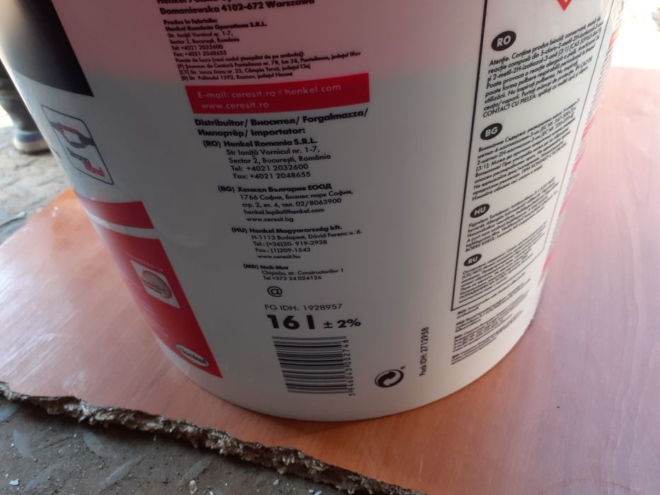 Amorsa perete Ceresit CT 16 interior/exterior, 16 L