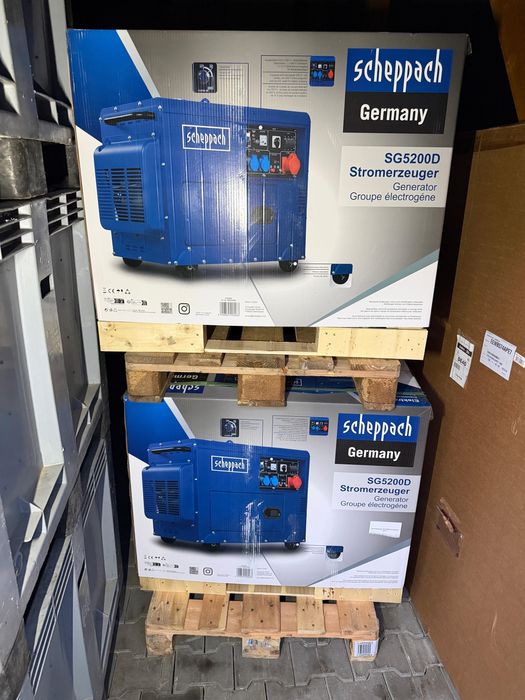 Generator rezervor de combustibil Scheppach, 5000w