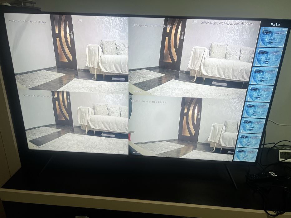 Sistem supraveghere complet PNY 4 camere luat vedere detectie faciala