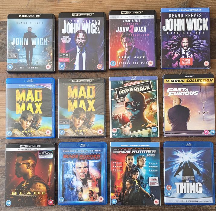 Филми Blu Ray и 4к