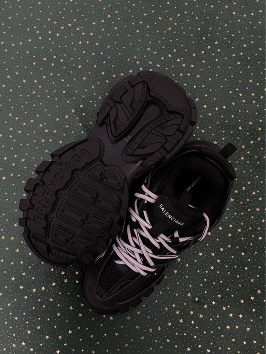 Balenciaga Track Black White