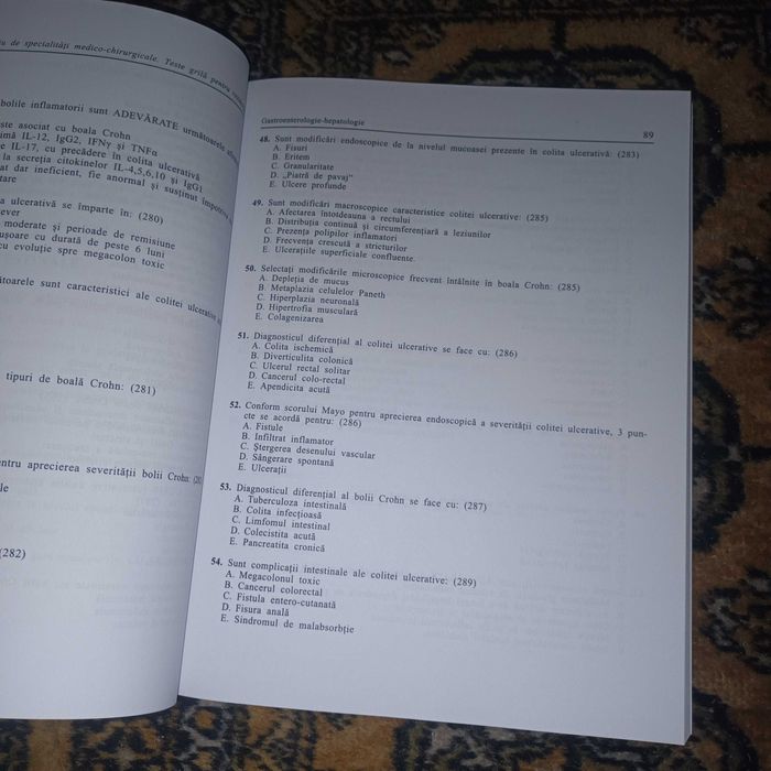 Compendiu de Specialități Medico-Chirurgicale (Vol 1+2) +Teste grila