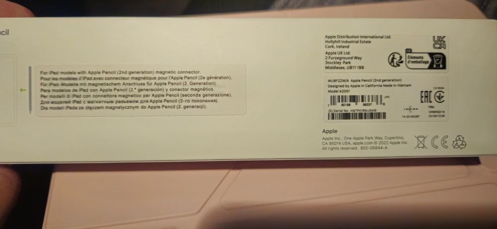 Apple pencil 2 поколение