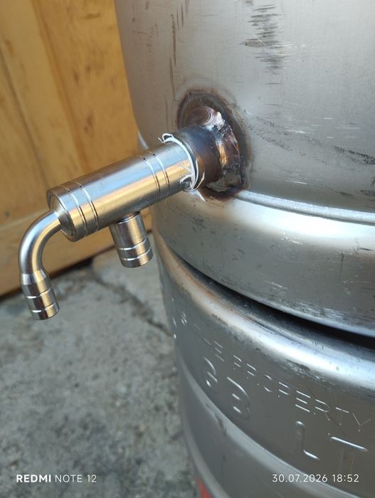 Butoi butoaie inox cu robinet vas expansiune pt hidrofor