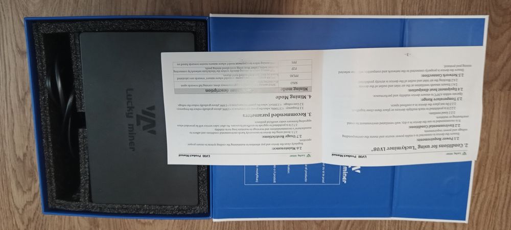 LuckyMiner LV08 2 bucăți Miner Bitcoin 4,2 TH/s ASIC BM1366 2,4GHz Wi‑Fi Solo Plug & Play